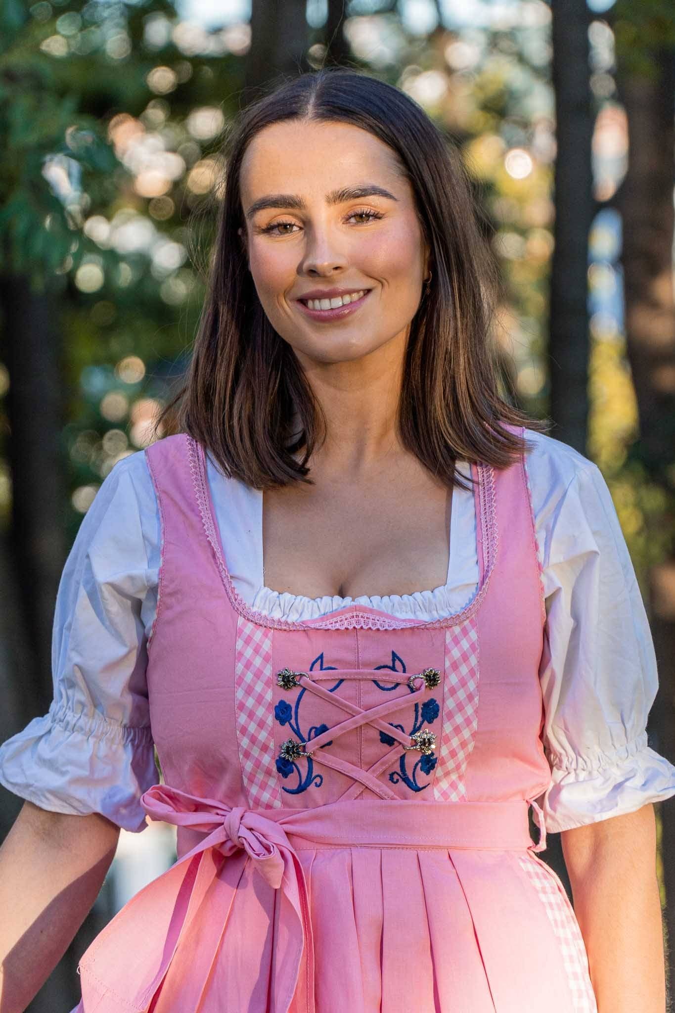 Lieselotte Dirndl • Rosa • Bomull